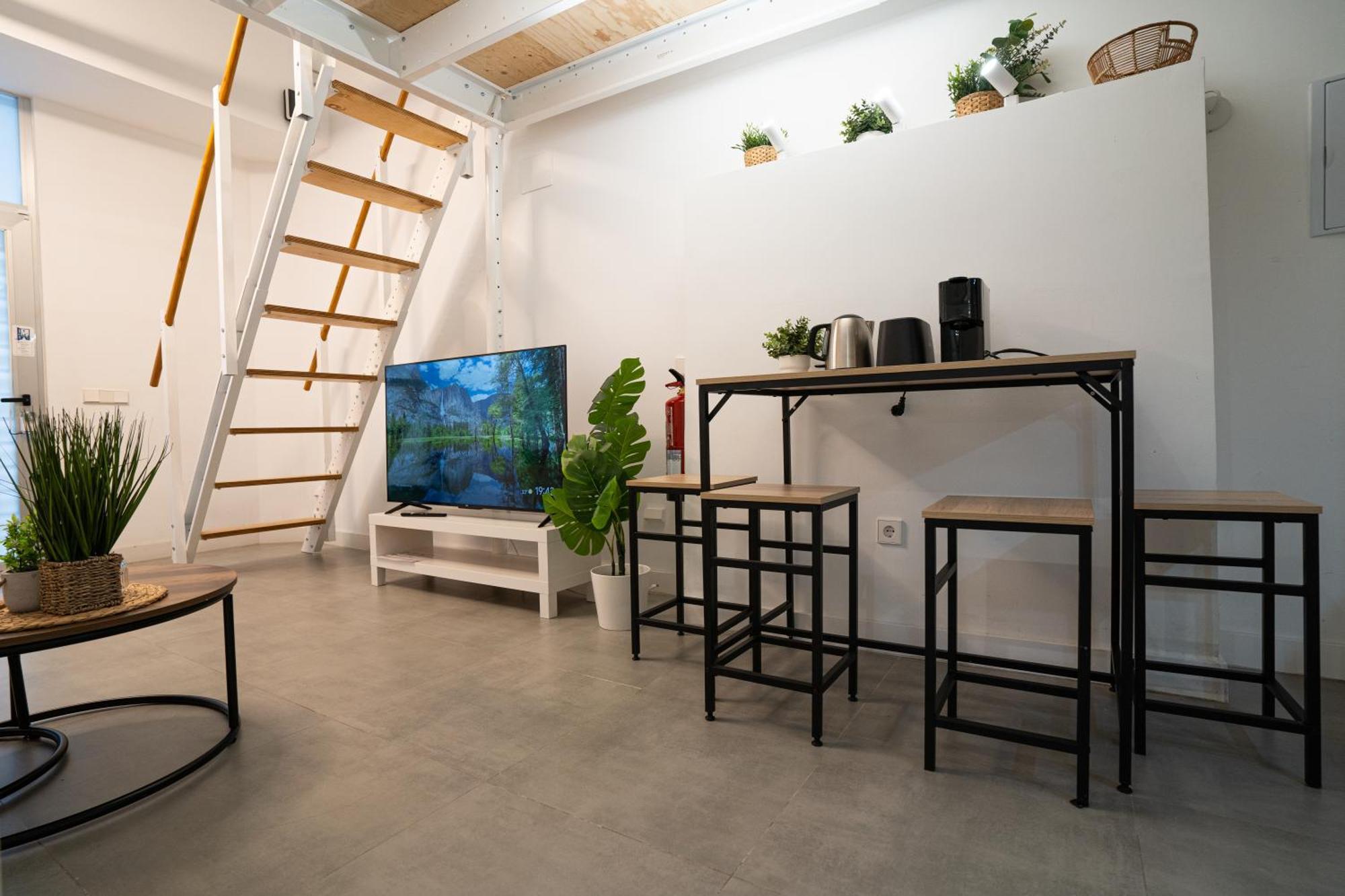 Loft A 10 Min Del Centro Historico De Madrid A Apartment Exterior photo